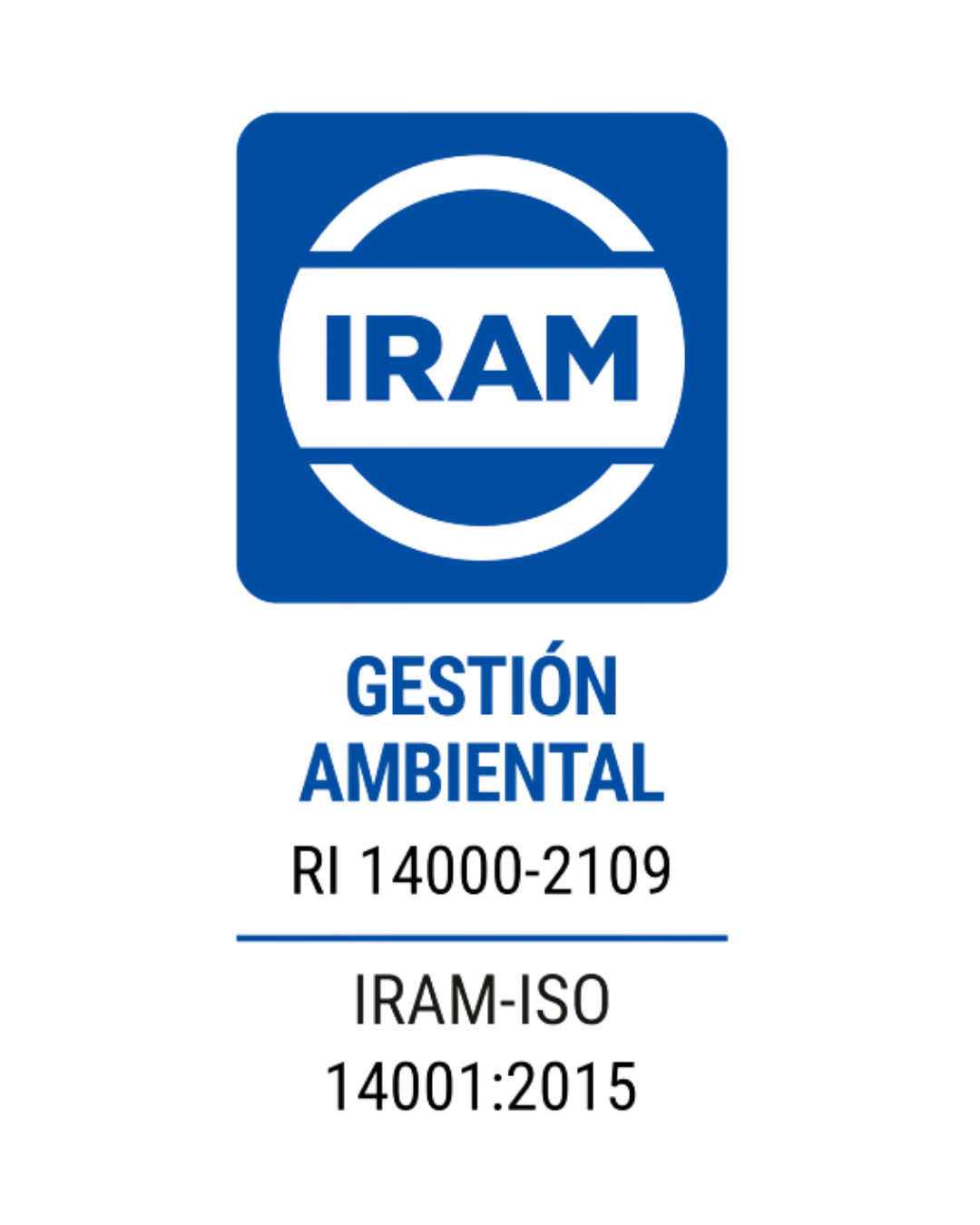IRAM ISO 14001:2015 Gestión Ambiental