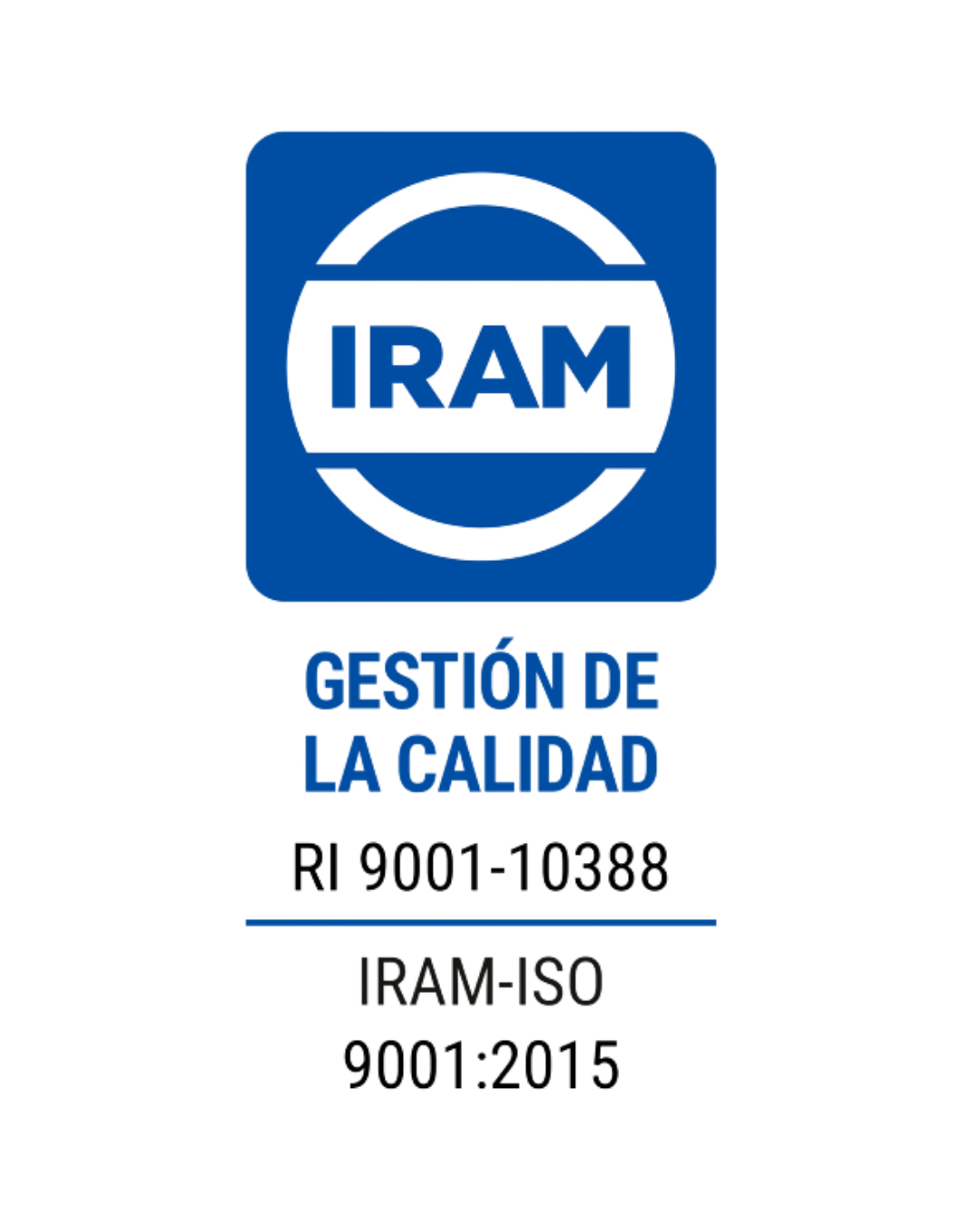 IRAM ISO 9001:2015 Gestión de la Calidad